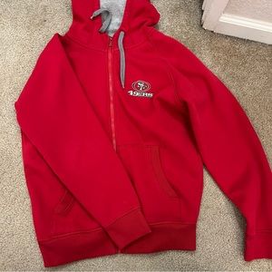Antigua Men’s 49ers Zip Up Jacket